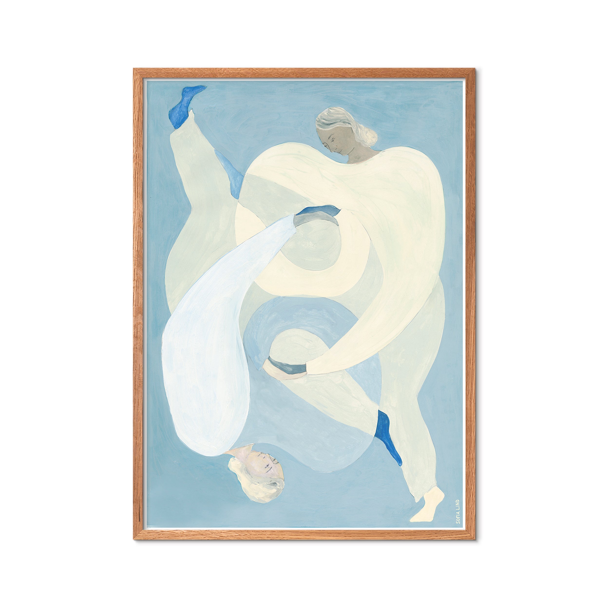 The Poster Club x Sofia Lind Hold You - blå